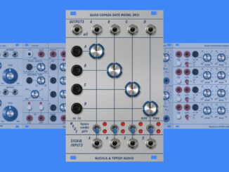Tiptop Audio Buchla Model 292 Quad Lopass Gate